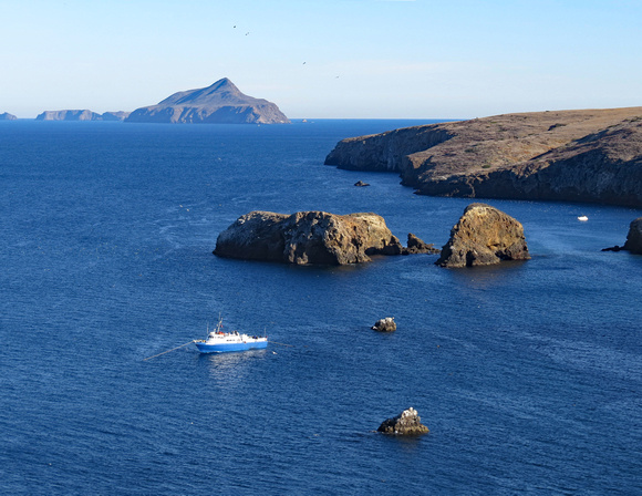 Santa Cruz Island ocean scene