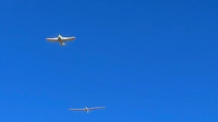 USAF plane towing glider