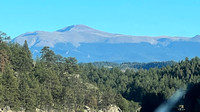 Pikes Peak from west on route 24