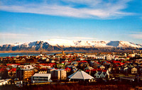 Overlooking Reykjavik