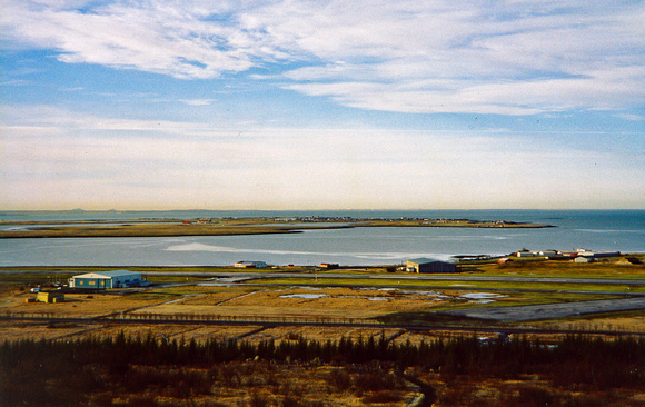 View toward ocean