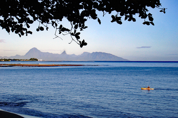 Moorea seen from Tahiti