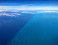 The Caribbean Sea from the Air