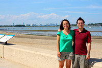 Maggie and David