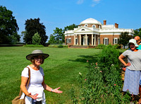 Tour guide and Monticello