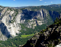 Yosemite Falls wide field