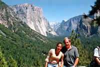 Bob Berman and daughter Yosemite Valley