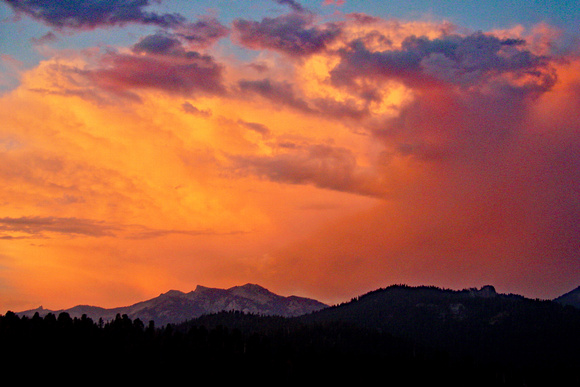 Moro Rock storm cloud