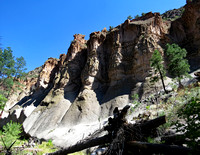 Bandelier cliff
