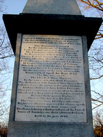 Lexington memorial plaque