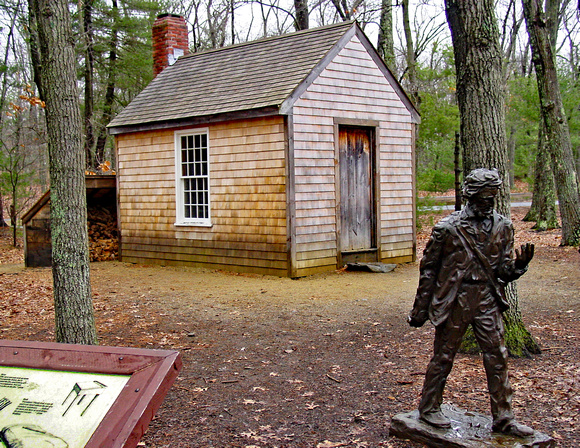Thoreau cabin restored