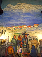Mountain mural