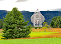 Green Bank Telescope in distance