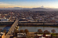 Willamette River and Mt. Hood