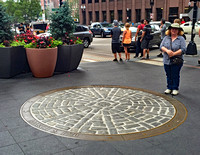 Anne at Boston Massacre site