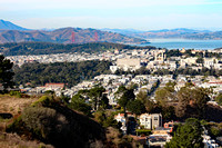North view from Twin Peaks