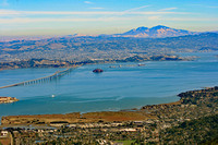 Mt. Diablo from Mt. Tam