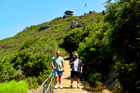 Andy and Adam on Mt. Tamalpais