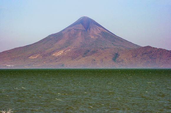 Momotombo over Lake Managua