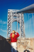 Lisa on George Washington Bridge