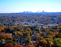 Boston from Waltham's Prospect Hill