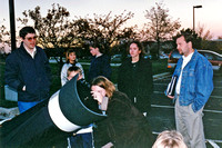 Lining up at Bob's telescope