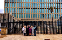 FPA members in front of embassy