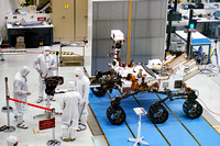 Curiosity Mars rover at JPL