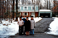 1981 Taro Bob mom dad in front of Hershey house