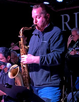 River City Big Band sax player
