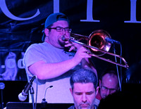 River City Big Band trombonist