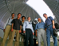 Astronomers at Esfahan Observatory