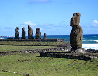 Easter Island moai
