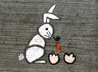 Bunny street art