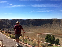 Bob and Meteor Crater, Arizona