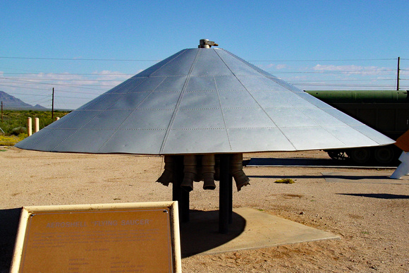 Experimental flying saucer